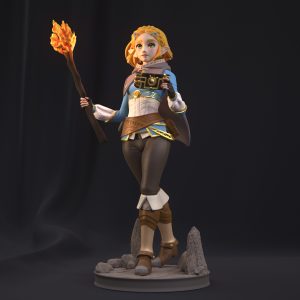 Figurine Princesse Zelda - Tears of the Kingdom