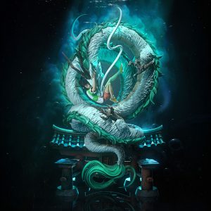 Figurine Chihiro & Haku Dragon - Le Voyage de Chihiro