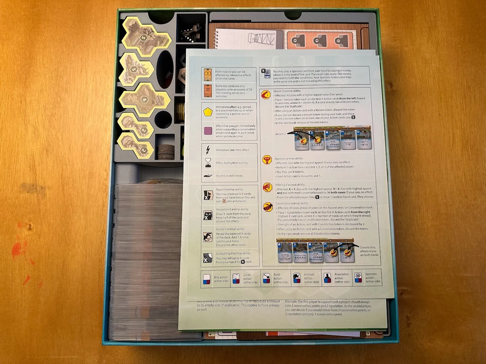 Insert / Organiseur compatible Ark Nova + extension Mondes Marins – Impression 3D – Image 12